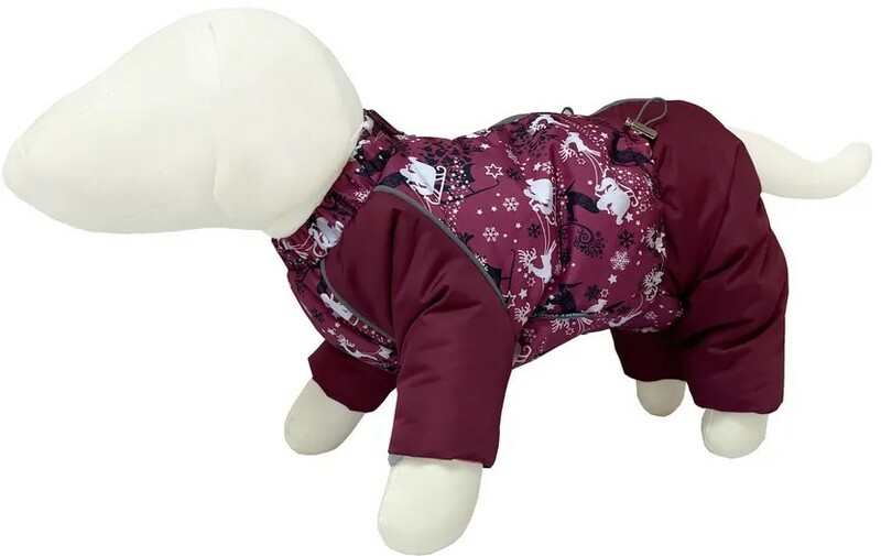 Комбинезон Снежинка OSSO олени для девочки, ОССО