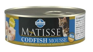Farmina Matisse Codfish Mousse, Фармина 85гр