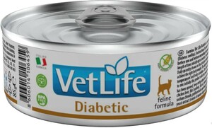 Farmina Vet Life Cat Diabetic паштет, Фармина Вет Лайф 85 г