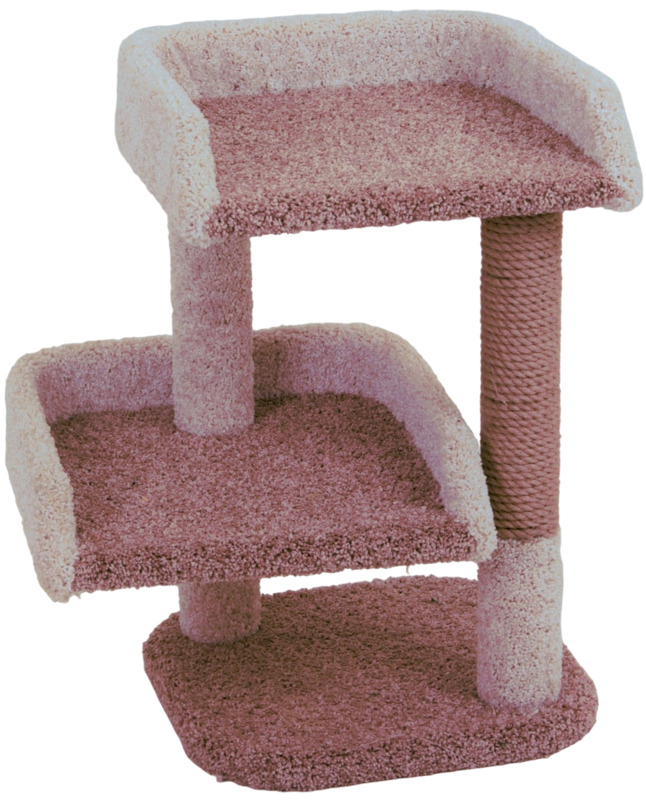 КЛК когтеточка 2-мя лежанками с бортиками