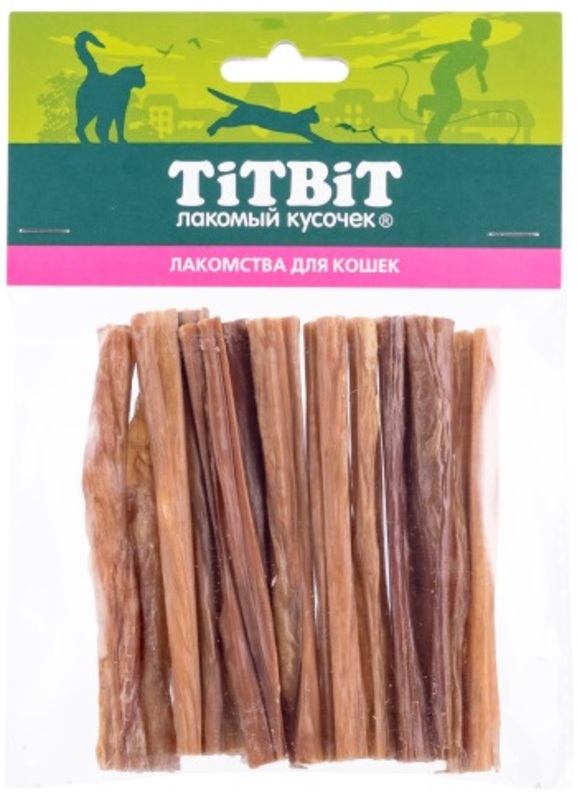 ТитБит Кишки говяжьи лакомство для кошек