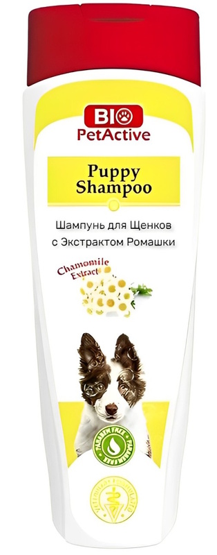 Шампунь для щенков с экстрактом Ромашки Био ПетАктив, Bio PetActive