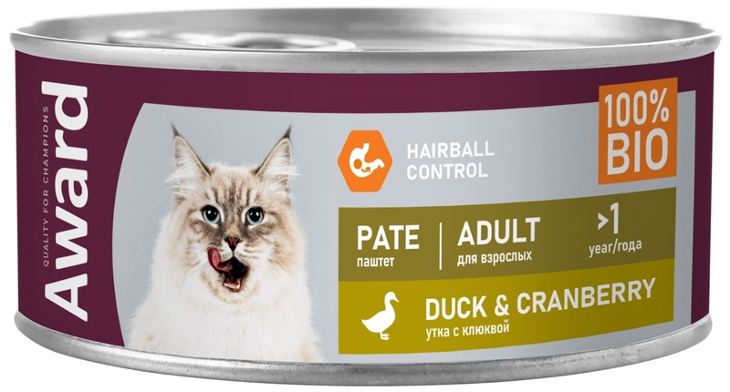 Паштет Award утка с клюквой, Авард