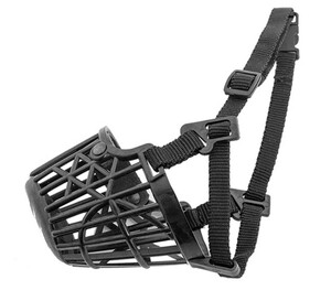 Gamma Намордник Пират пластиковый с нейлоновым ремешком, Гамма