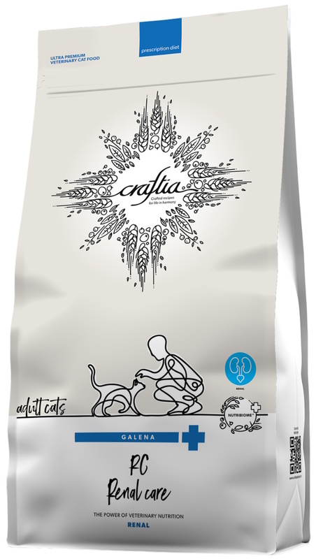 Craftia Galelena Ренал для кошек при почечной недостаточности, Крафтия Галена