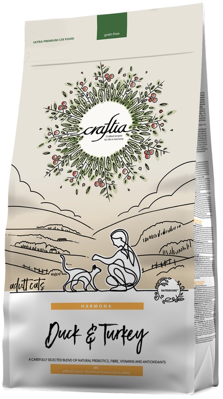 Craftia Harmona Cat Утка и индейка для взрослых кошек, Крафтия