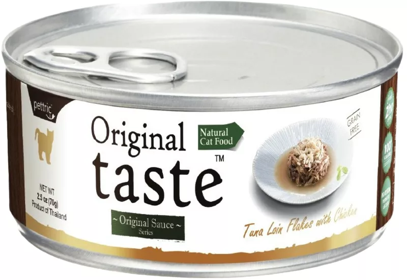 Консервы Pettric Original Taste Тунец с курицей в соусе, Петтрик