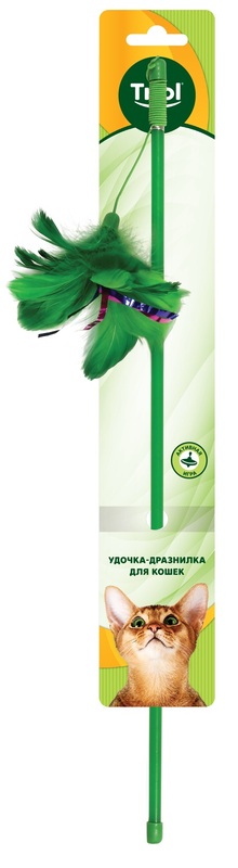 Дразнилка Triol Зеленые перья, Триол