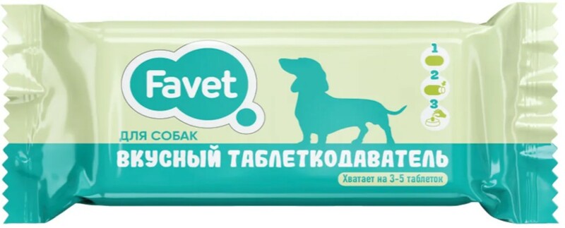 Favet Вкусный таблеткодаватель для собак, Фавет