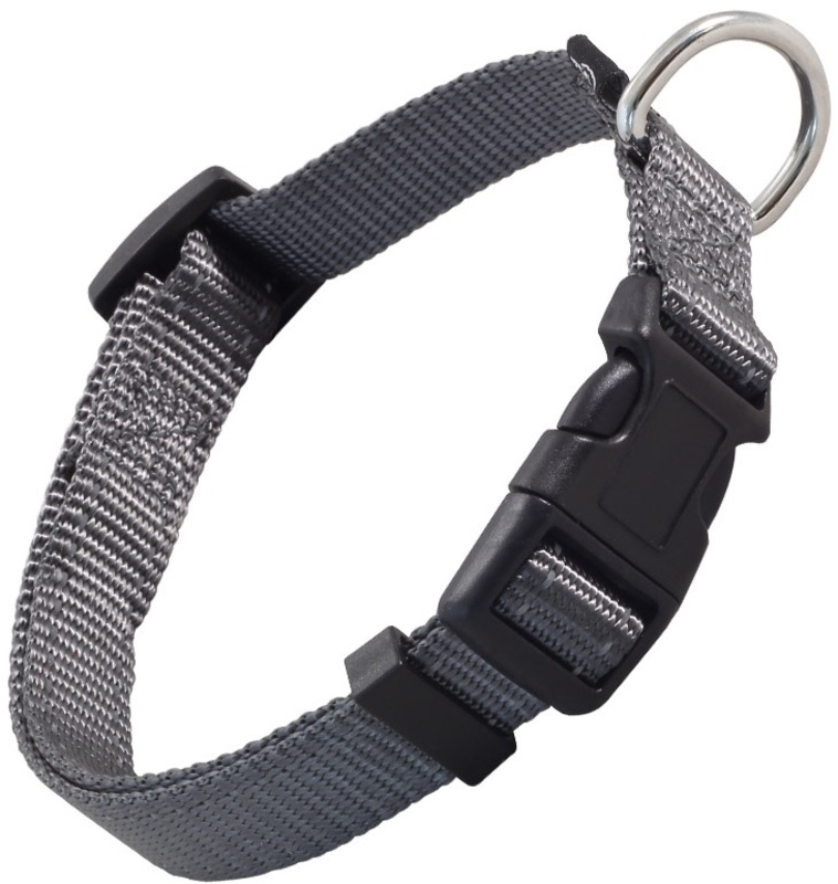 Ошейник Triol со светоотражающей строчкой Стандарт, Триол