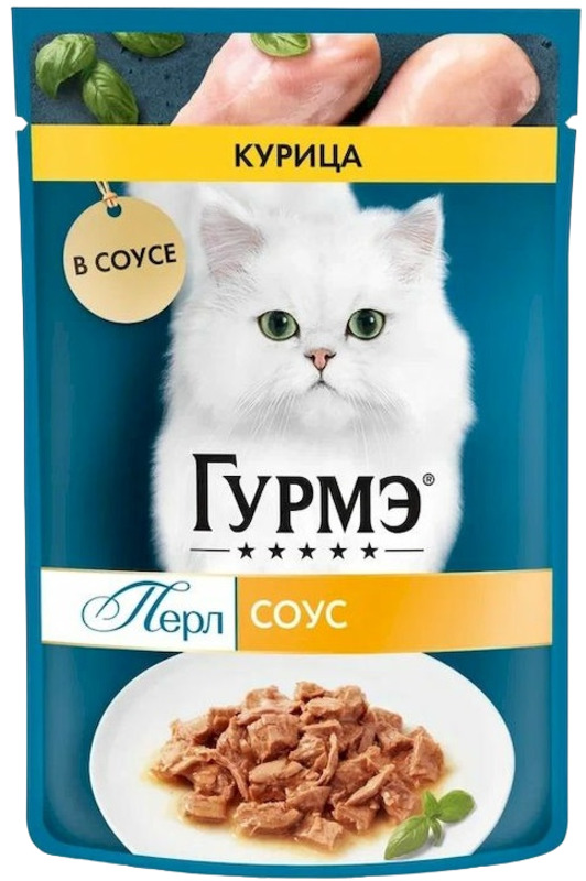 Gourmet Perle нежное филе в соусе с Курицей, Гурме