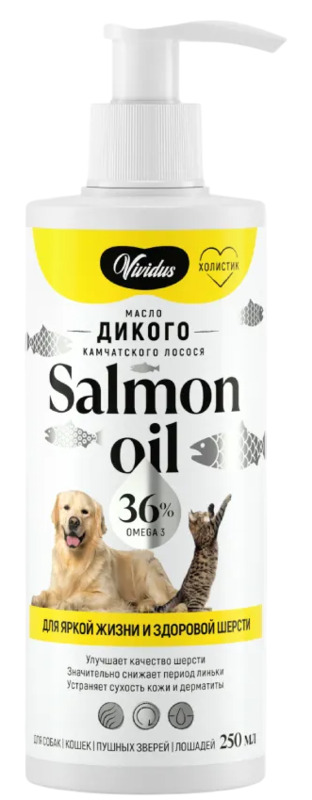 Масло дикого лосося Вивидус, Vividus