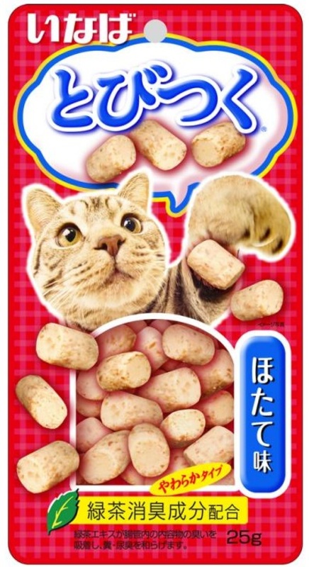 Inaba Tobitsuku лакомство со вкусом морского гребешка, Инаба