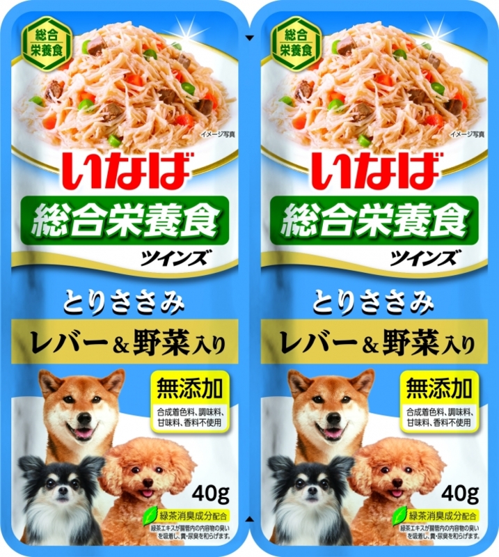 Inaba Twins куриное филе с овощами и печенью в желе, Инаба