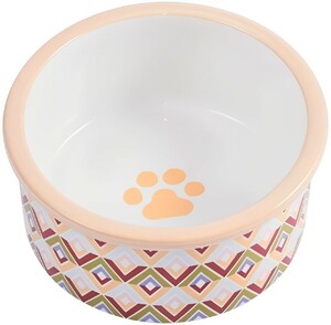 Миска Mr.Kranch керамическая для собак с орнаментом, Мистер Кренч