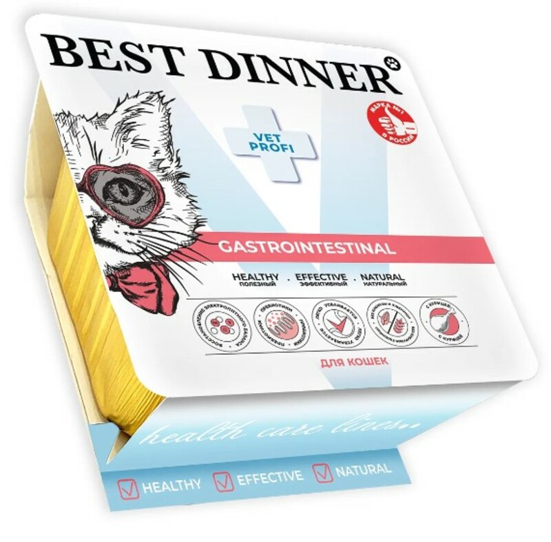 Паштет Best Dinner Vet Profi курица при нарушениях пищеварения, Бест Диннер