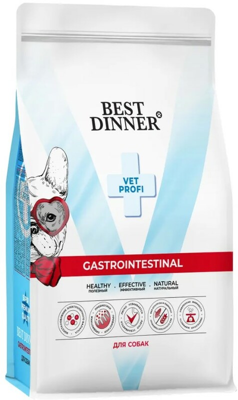 Best Dinner Vet Profi для собак при нарушениях пищеварения, Бест Диннер