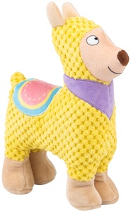 Игрушка Мистер Кранч для собак Лама плюшевая с пищалкой, Mr.Kranch