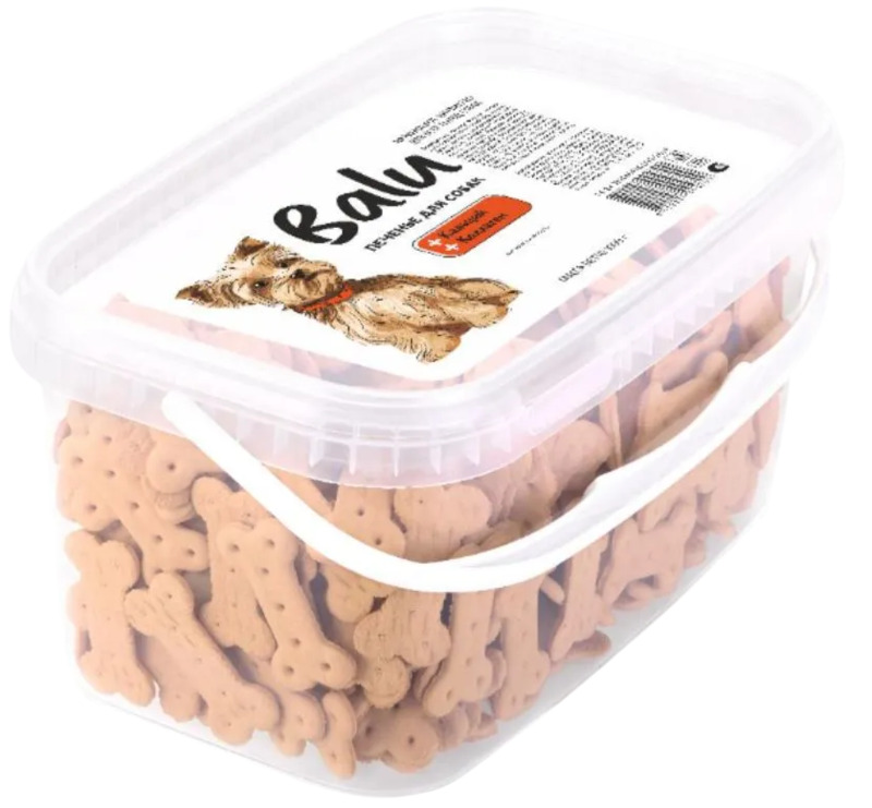 Печенье Балу для собак с кальцием, коллагеном, Balu