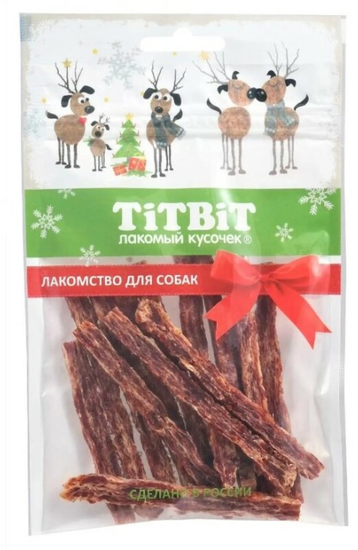 TiTBiT Новогодняя коллекция мраморная нарезка из говядины, Титбит