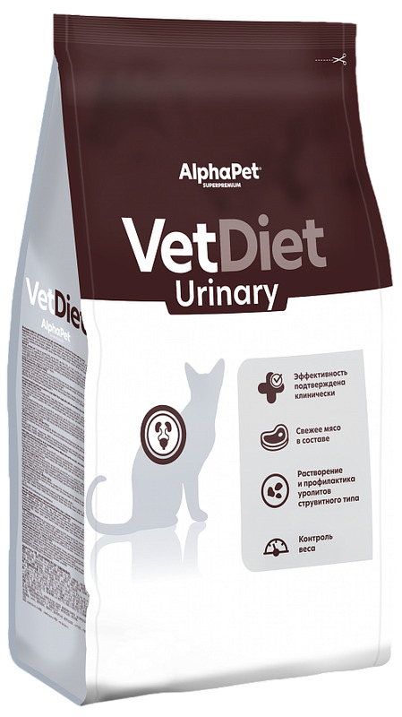 АльфаПет Vet Diet Уринари для кошек, AlphaPet