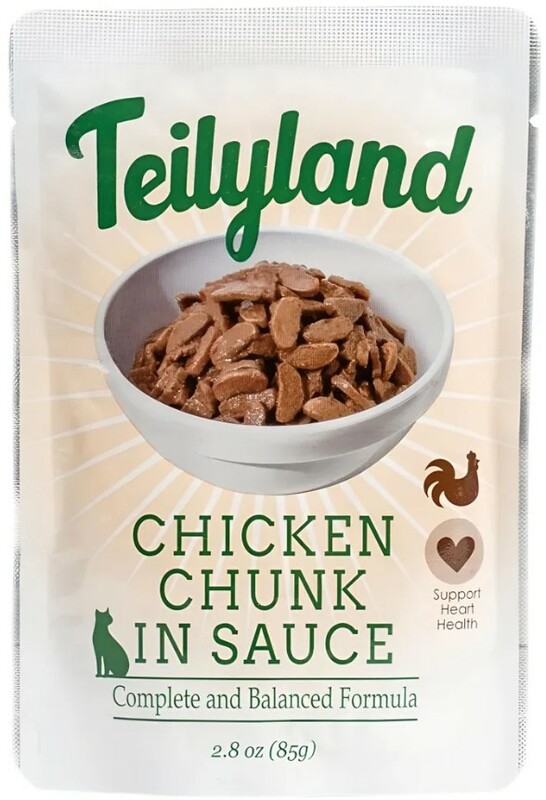 Pettric Teilyland пауч кусочки с курицей в соусе, Петтрик