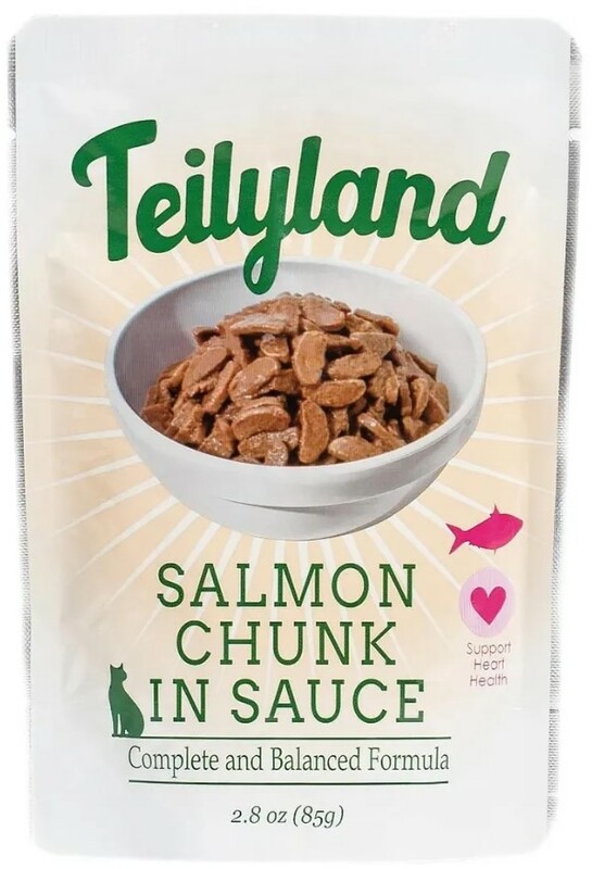 Pettric Teilyland пауч кусочки с лососем в соусе, Петтрик