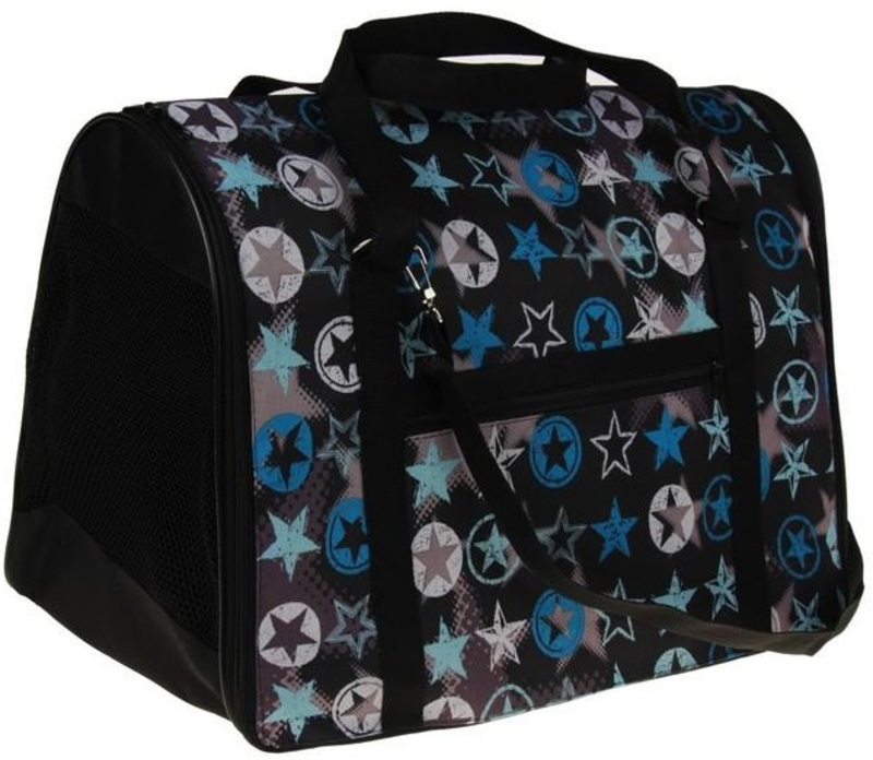 Сумка-переноска PerseiLine Flip Rich Breed Принт, ПерсиЛайн