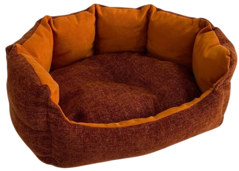 Диван Прайд Меланж премиум терракотовый, Pride 