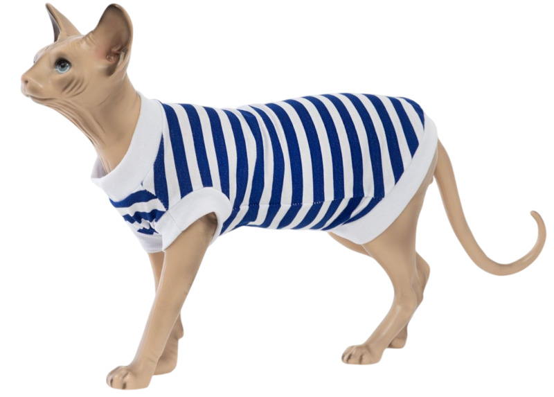 Футболка OSSO для кошек тельняшка, ОССО