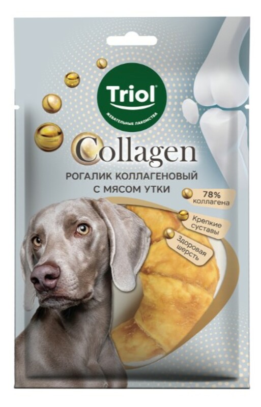 Triol Рогалик коллагеновый с мясом утки, Триол