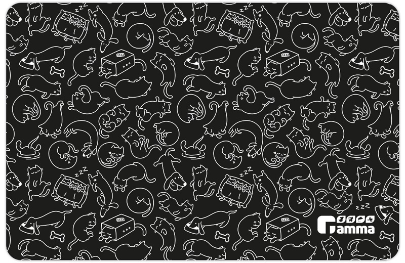 Коврик Гамма под миску Котопёс, Gamma