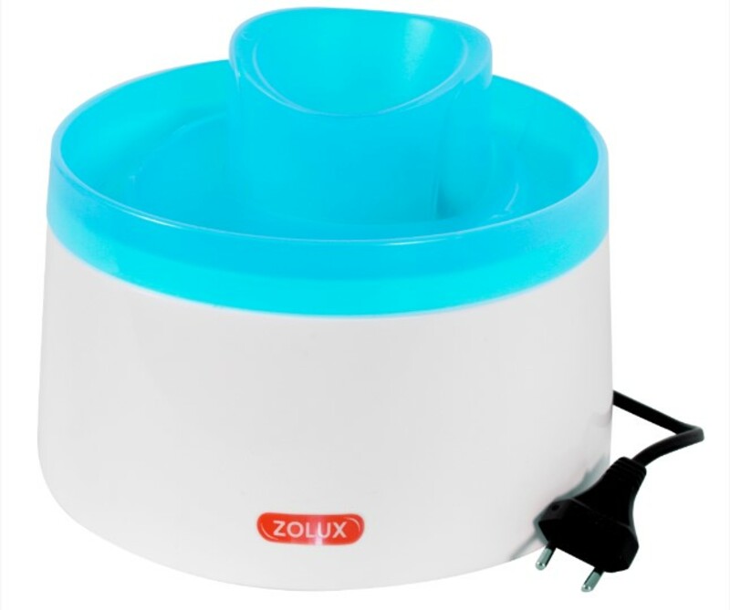 Поилка-фонтан Zolux для кошек и собак мелких пород Мольера, Золюкс