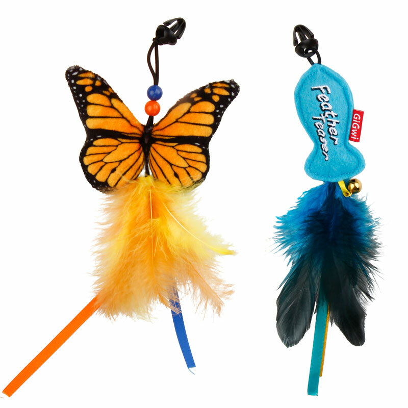 Дразнилка телескопическая Gamma с двумя насадками Carbon Power, Гамма