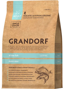 Грандорф с белой рыбой для собак миниатюрных пород, Grandorf