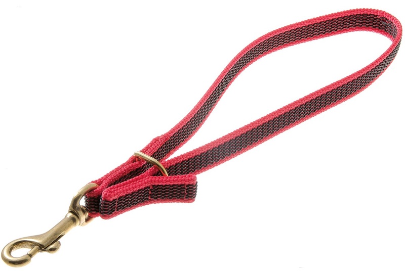 VIPet Водилка-дергалка 2в1 Профи Красный бронзовый карабин, ВИПет