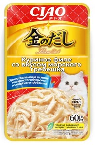 Inaba Ciao Kinnodashi куриное филе со вкусом морского гребешка, Инаба Чао Киннодаси 