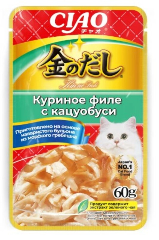 Inaba Ciao Kinnodashi куриное филе с кацуобуси, Инаба Чао Киннодаси 