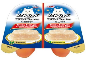 Inaba Twins Terrine паштет тунец Магуро и куриное филе со вкусом гребешка, Инаба Твинс Террин