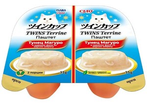 Inaba Twins Terrine паштет тунец Магуро и куриное филе со вкусом ширасу, Инаба Твинс Террин