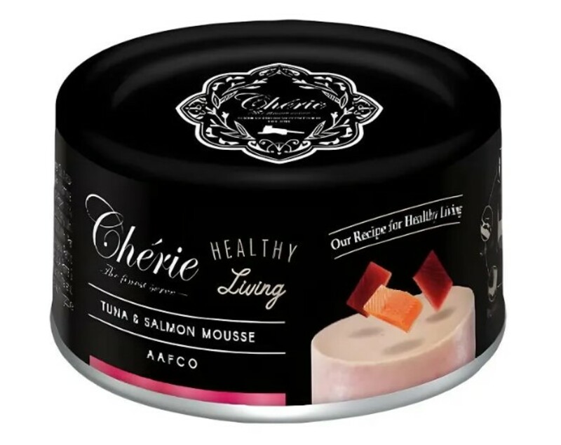 Консервы Pettric Cherie Healthy Living мусс из тунца с лососем, Петтрик