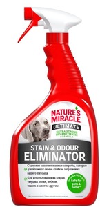 Спрей уничтожитель пятен и запахов Nature's Miracle для собак c максимальным эффектом, Нейчерс Миракл