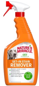 Спрей уничтожитель пятен и запахов Nature's Miracle для собак Окси-формула, Нейчерс Миракл