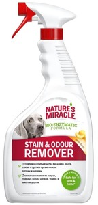 Спрей уничтожитель пятен и запахов Nature's Miracle для собак универсальный с ароматом дыни, Нейчерс Миракл