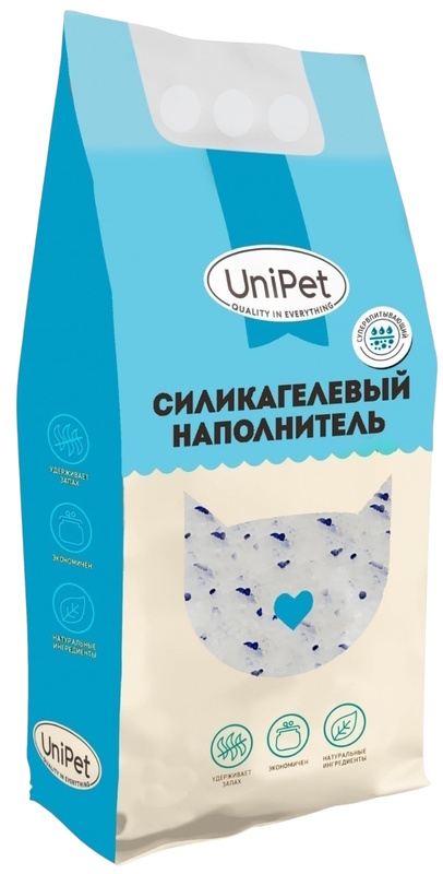 Наполнитель UniPet Силикагелевый, ЮниПет