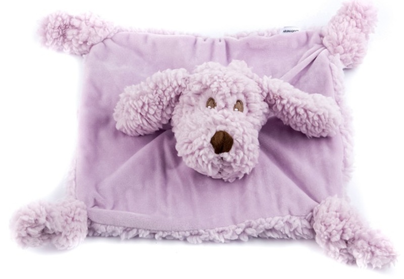 Игрушка AromaDog Calm для собак Собачка-плед с пищалкой, АромаДог