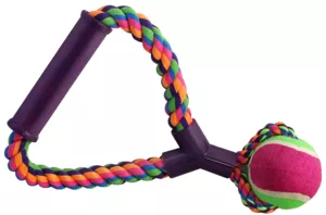 Верёвка Triol с ручкой мяч, Триол
