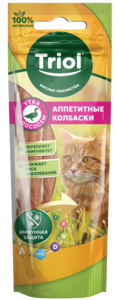 Triol Аппетитные колбаски из утки с лососем, Триол