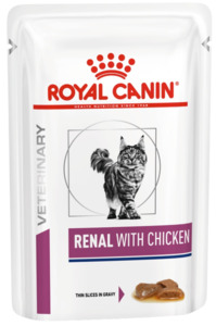 Роял Канин Ренал пауч с курицей в соусе, Royal Canin