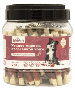Biohaus Утиное мясо на дробленной коже, Биохаус